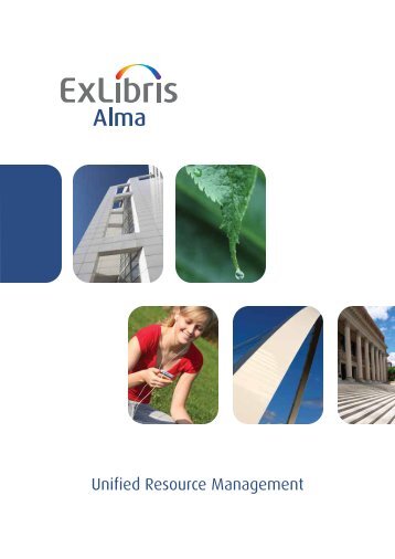 Unified Resource Management - Ex Libris