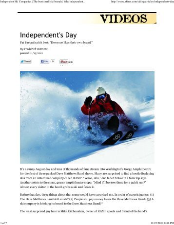 Independent Ski Companies | The best small ski ... - ExoticSkis.Com