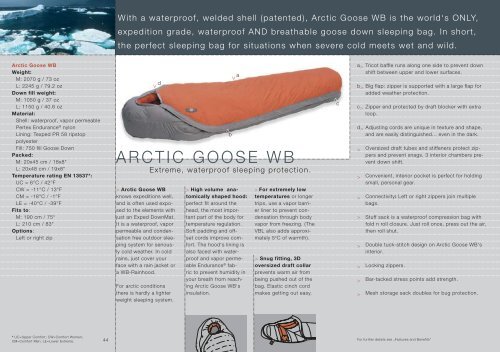 SLEEPING BAGS - Exped.com exped