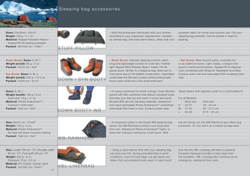 SLEEPING BAGS - Exped.com exped