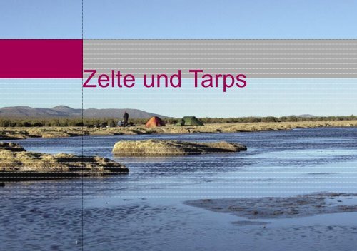 Zelte und Tarps