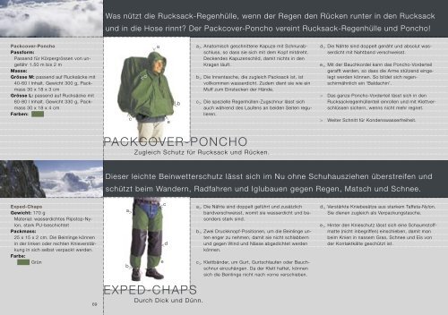 Exped_Katalog 06.pdf - Tents, Tarps, Mosquito Nets, Hammocks ...