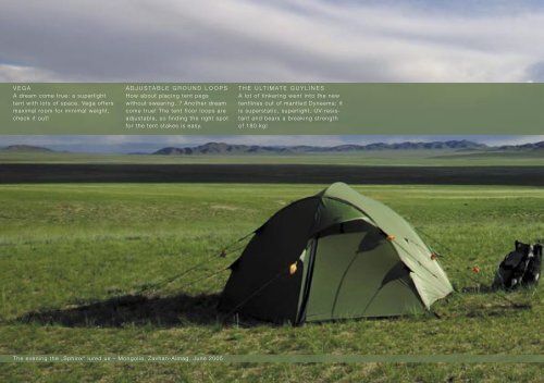 Exped_Catalog 06.pdf - Tents, Tarps, Mosquito Nets, Hammocks ...
