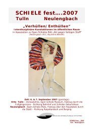 SCHIELE fest….2007 - FLEISCHEREI