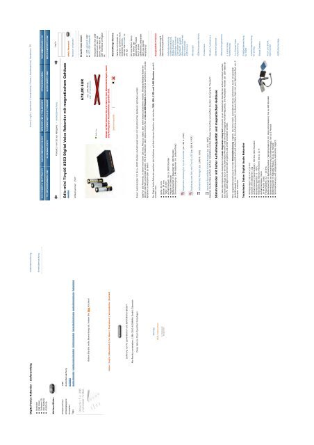 16 Kan al DVR - DV D Reco rd er m it HD D An sch lu sszur Vid eo ü ...