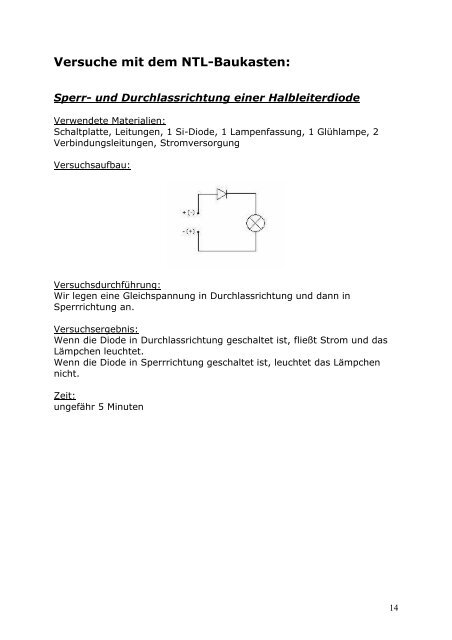 Diode und Transistor