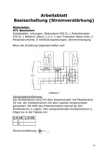 Diode und Transistor