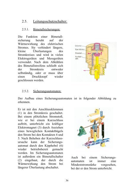 1. Versuche zur magnetischen Wirkung des elektrischen ... - JKU