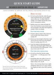 ExpoAperture2 Quick Start Guide (Imperial/Standard ... - ExpoImaging