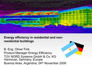 Energy efficiency in residential and non- residential buildings