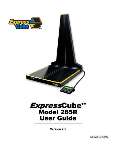 Download 265R PDF - EXPRESSCUBE.com