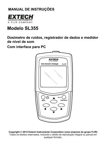 Modelo SL355 - Extech Instruments