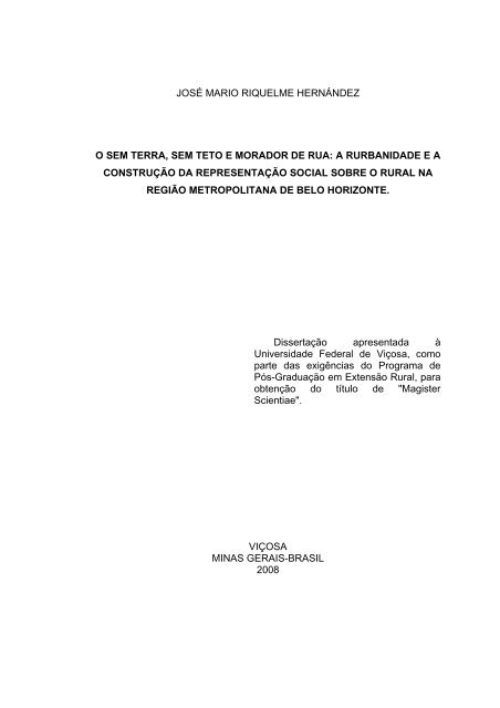 jos mario riquelme hernndez - Programa de Pós-Graduação em ...