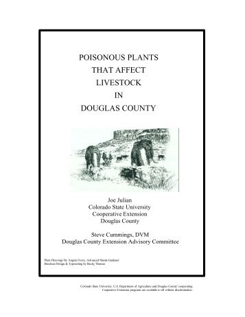 Poisonous Plants that Effect Livestock in Douglas County