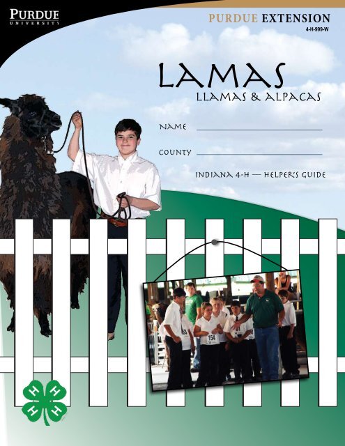 lLamaS & aLPaCaS - Purdue Extension - Purdue University