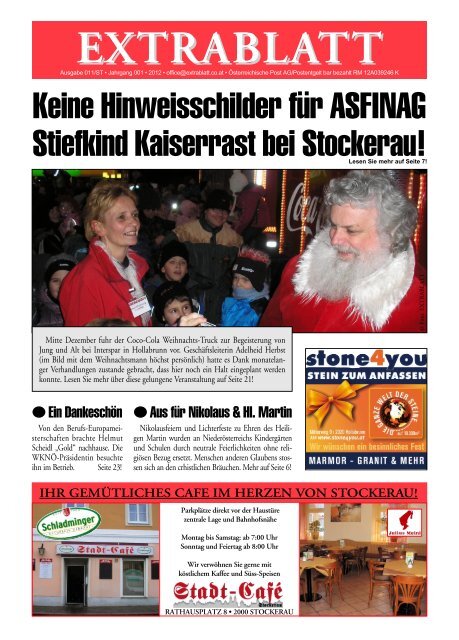 Dezember 2012 - Extrablatt