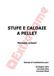 STUFE E CALDAIE A PELLET