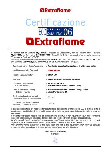 Certificazione