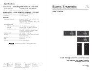 RGB 580xi AAP Guide 4-fold Rev-C.PMD - Extron Electronics