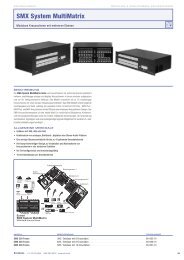 SMX System MultiMatrix