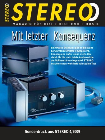 Sonderdruck aus STEREO 4/2009 - ASR Audio Systeme Friedrich ...