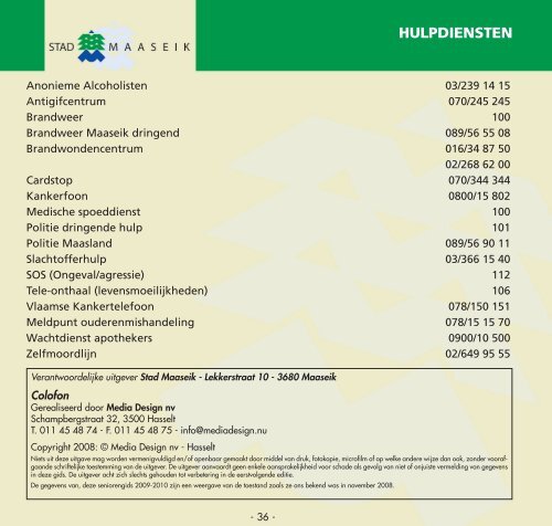 # Maaseik seniorengids.indd - Eyes-e-tools