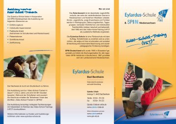 Flyer zum Video-School-Training (VST) - Eylardus-Schule