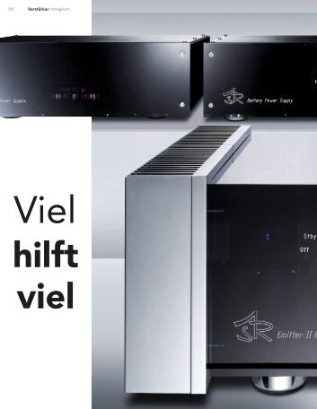 Verstärker Integriert 98 - ASR Audio Systeme Friedrich Schäfer