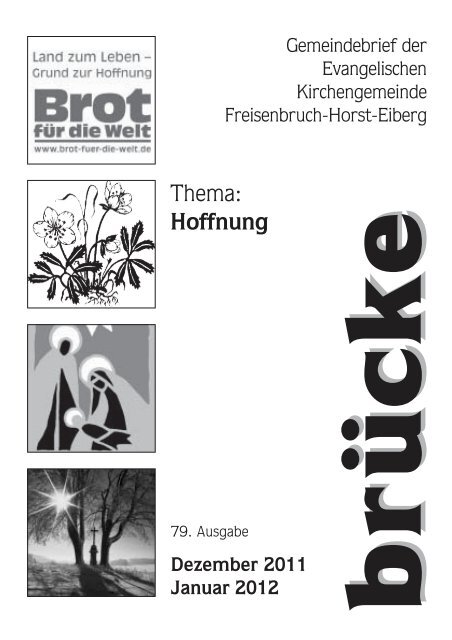 Hoffnung - Evangelische Kirchengemeinde Freisenbruch-Horst-Eiberg