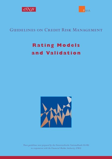 Rating Models and Validation - Oesterreichische Nationalbank