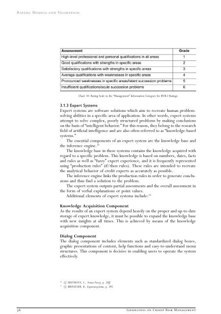 Rating Models and Validation - Oesterreichische Nationalbank