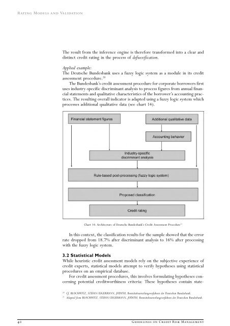 Rating Models and Validation - Oesterreichische Nationalbank