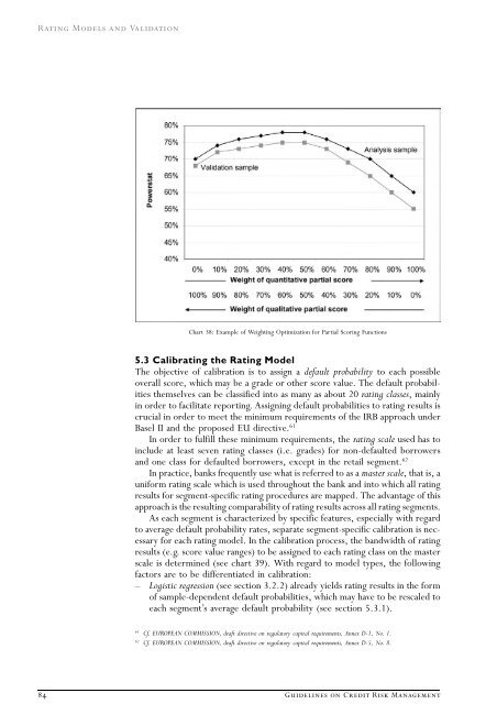 Rating Models and Validation - Oesterreichische Nationalbank