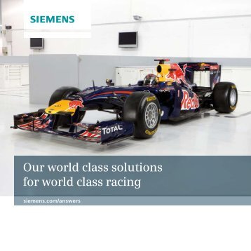 Siemens and Red Bull Racing