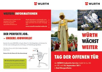 Zum offiziellen Flyer - Tag der offenen Tür