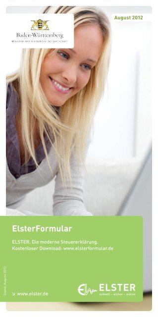 Elsterformular Das Kostenlose Programm Der Finanzamt