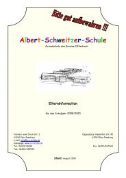 Elterninformation - Albert-Schweitzer-Schule