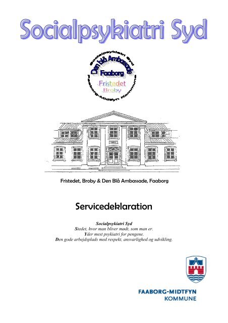 Servicedeklaration - Socialpsykiatri Syd - Faaborg-Midtfyn kommune