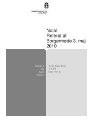 Notat Referat af Borgermøde 3. maj 2010 - Faaborg-Midtfyn kommune