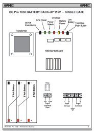 FAAC Model 400 Series (English) - FAAC USA