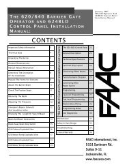 620-640 With 625BLD Install Manual.pub - FAAC USA