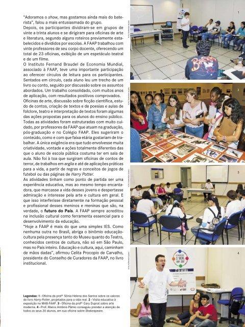 Dia da Responsabilidade Social na FAAP - Revista Qualimetria