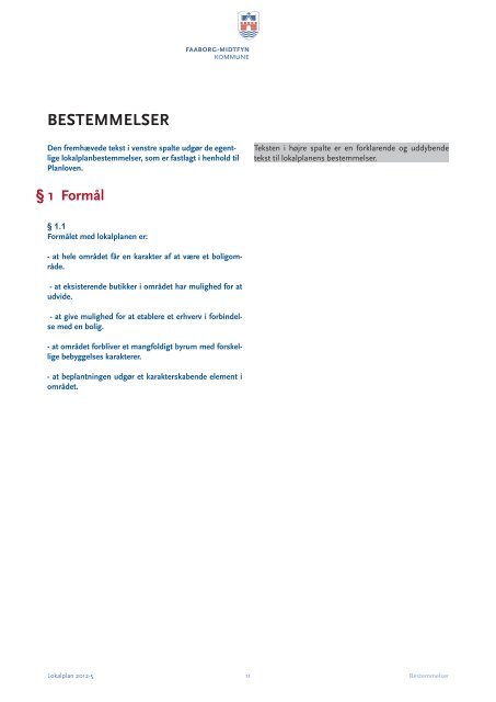 Lokalplan 2012-5 Bolig- og erhvervsområde Odensevej, Ringe