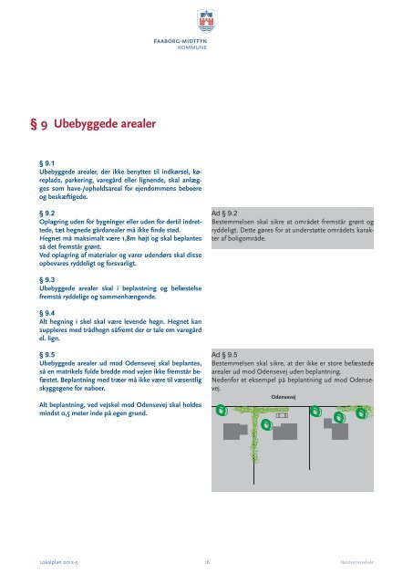 Lokalplan 2012-5 Bolig- og erhvervsområde Odensevej, Ringe