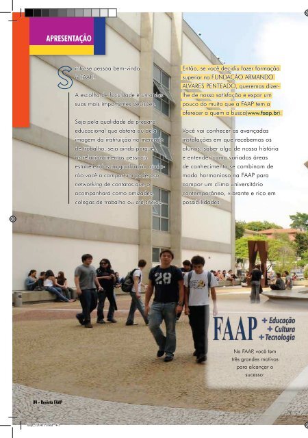 Processo Seletivo FAAP