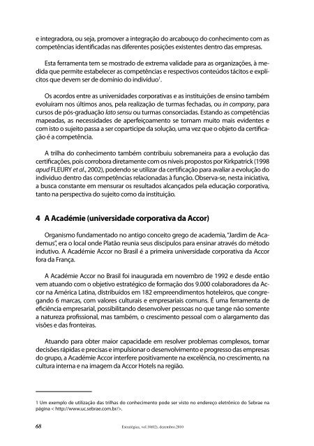 Revista Estratégica vol.10 - Faap