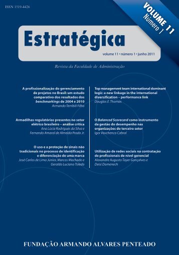 Revista Estratégica vol.11 - Faap