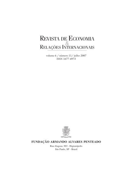 Revista Economia 11 - miolo.pmd - Faap