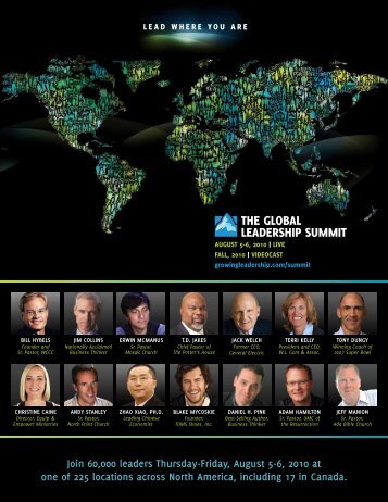 tHE gLOBAL LEADERsHIP sUMMIt