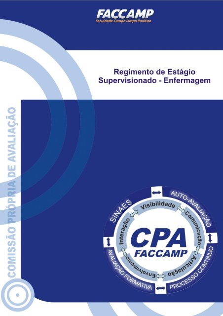 Regimento de estágio supervisionado - Faccamp